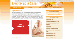 Desktop Screenshot of depilacaolaser.info